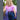 Culotte d'équitation Equitights Denim Diva Violet Full Grip enfant