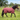 MHS Regendeken met fleece Red Blocks