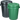 Voerton met draaisluiting 40 liter Black Groen