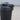 Voerton met draaisluiting 70 liter Zwart